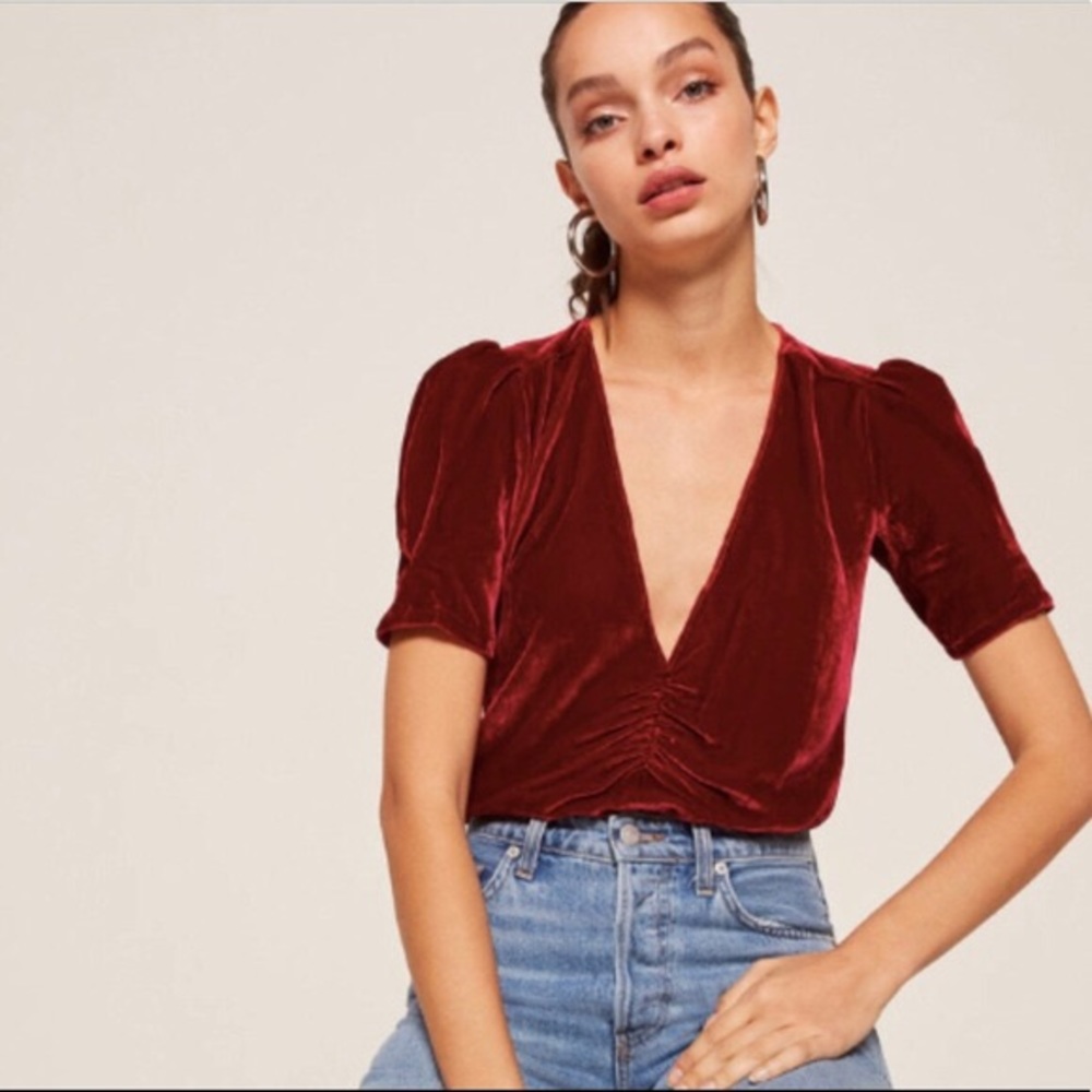 Reformation Fiona top